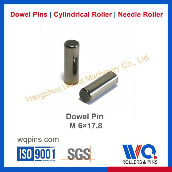 Cylindrical Pins 6m6x17.8